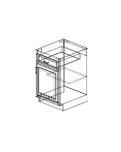 SG-B21 Shaker Grey One Drawer One Door-21"W x 34 1/2"H x 24"D