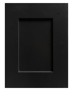 MD-SD Shaker Black Sample Door