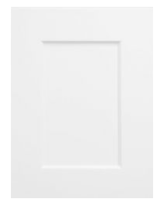 SW-SD Shaker White Sample Door